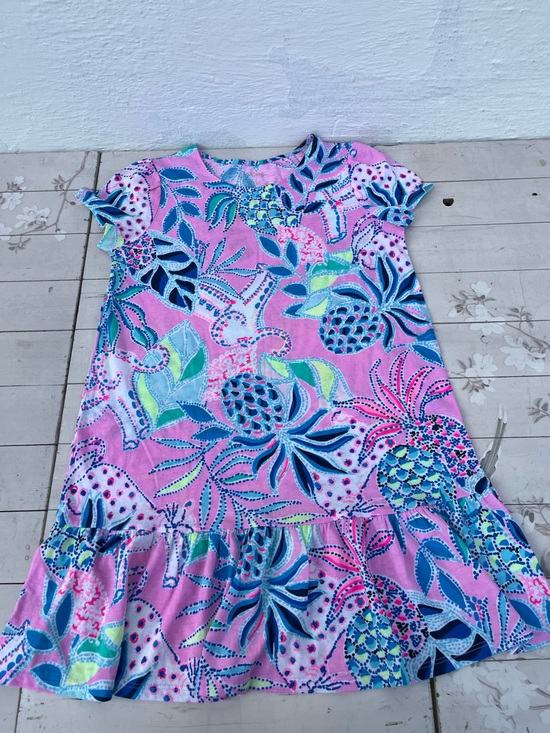 Lilly Pulitzer Dresses & Skirts - Pink Tropical Pineapple Print Shift Dress